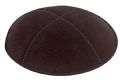 Black Suede Kippah