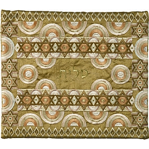 Emanuel Full Embroidered Tallit Bag - Gold