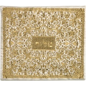 Emanuel Tallit Bag Full Embroidery Gold