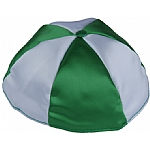 Two Color Satin Kippah