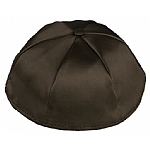 Brown Satin Kippah