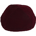 Burgundy Velvet Kippah