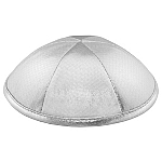 Silver Lame Deluxe Kippah