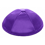 Dark Purple Deluxe Satin Kippah