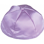 Lavender Satin Kippah