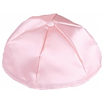 Light Pink Satin Kippah