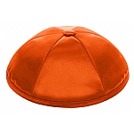 Orange Deluxe Satin Kippah