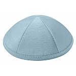 Light Blue Raw Silk Kippah