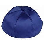 Royal Blue Satin Kippah