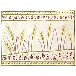 Emanuel Embroidered Tallit Bag Wheat