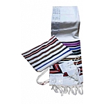 Bnei Or Multi Color Red Tallit