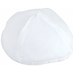 White Velvet Kippah