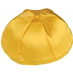Gold Yellow Satin Kippah