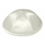 Ivory Deluxe Satin Kippah