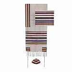 Yair Emanuel Hand-Woven Tallit Multicolor