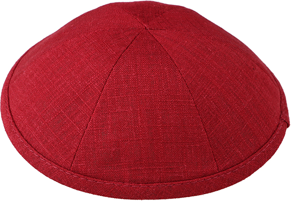 navy linen klipped kippah navy linen klipped kippah